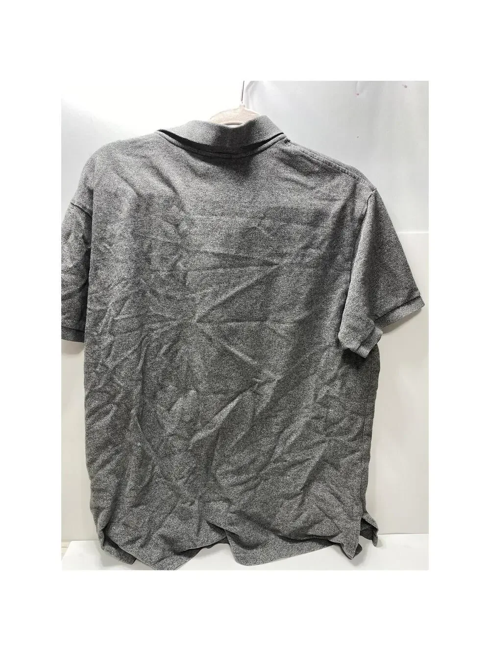 Gray Polo Ralph Lauren Men's T-Shirt Dress Top Size XL Red Horse Custom Fit Line